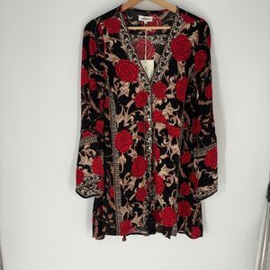 Arnhem Carolina Rose kimono Midnight Dress